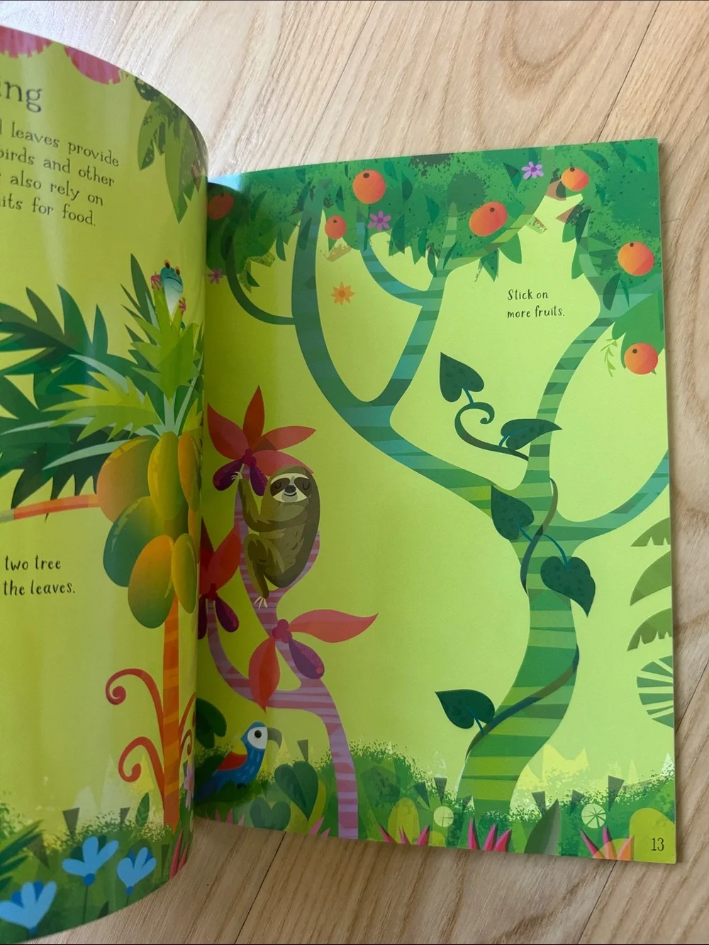 Usborne Activity Book Bundle 4 Look & Find Dinosaur Zoo Sloths Sticker Books